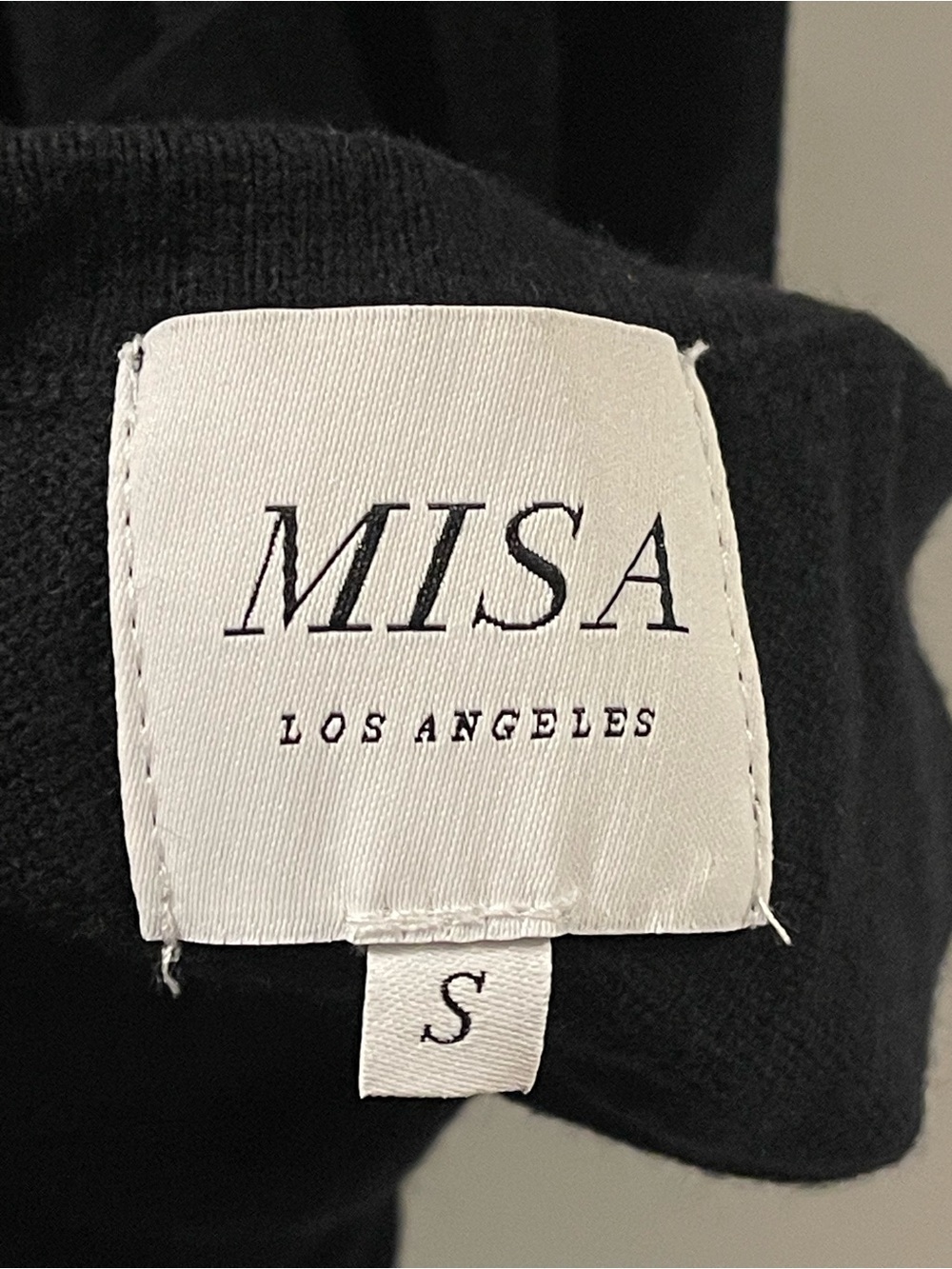 MISA LOS ANGELES Clara Cotton Cashmere Blend Knit Maxi Dress Size: Small - Picture 5 of 10